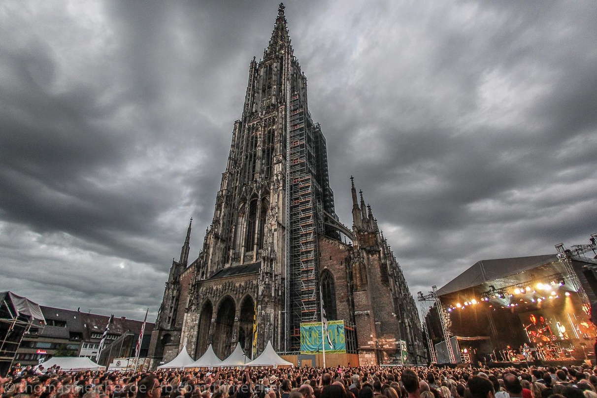 Wird 2020 Austragungsort für ein Open Air von Allgäu Concerts: der Münsterplatz in Ulm