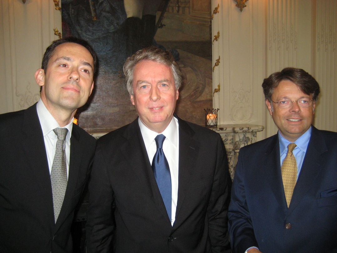 Nannten Details zum DEAG-Deal (v.l.n.r.): Bogdan Roscic, Rolf-Schmitdt-Holtz und Peter Schwenkow