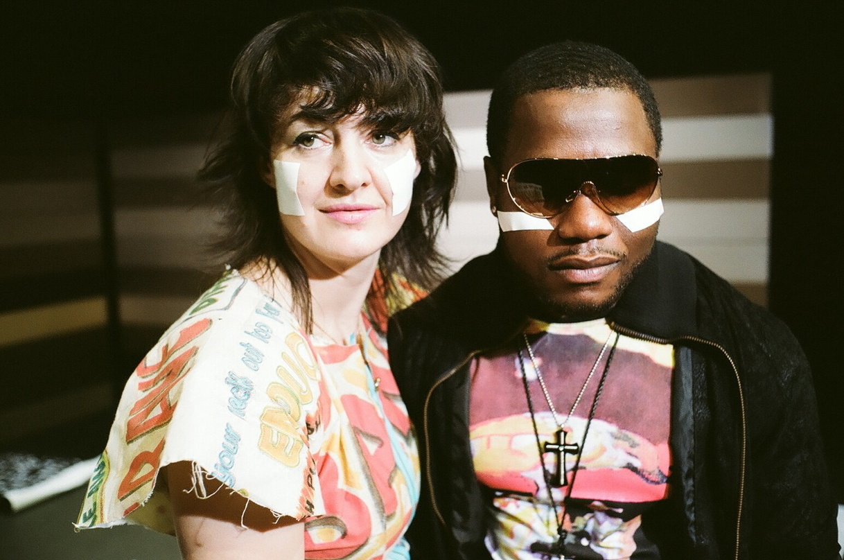 Erfolgreiche Zusammenarbeit: Melissa Logan und Gadouku la Star sind nur zwei von vielen Kollaborateuren auf dem Album "New Black: Couper Decaler électronique"
