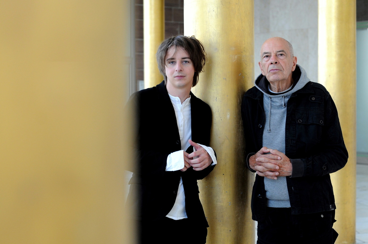 Geehrt: Michael Wollny (links) und Heinz Sauer
