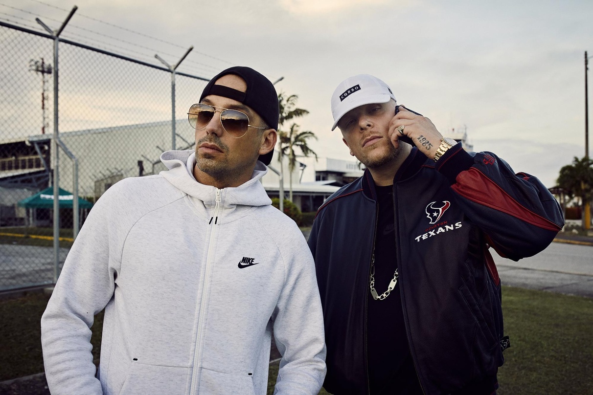 Krempeln die Charts um und schreiben Geschichte: Bonez MC (rechts) und Raf Camora