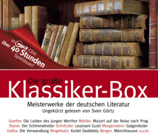 Sven Görtz – Die große Klassiker-Box: Meisterwerke der deutschen Literatur
