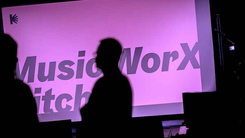Sucht die beste Music- und Tech-Idee: Der Music WorX Pitch 2024.