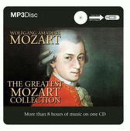 Diverse – The Greatest Mozart Collection - MP3 Disc