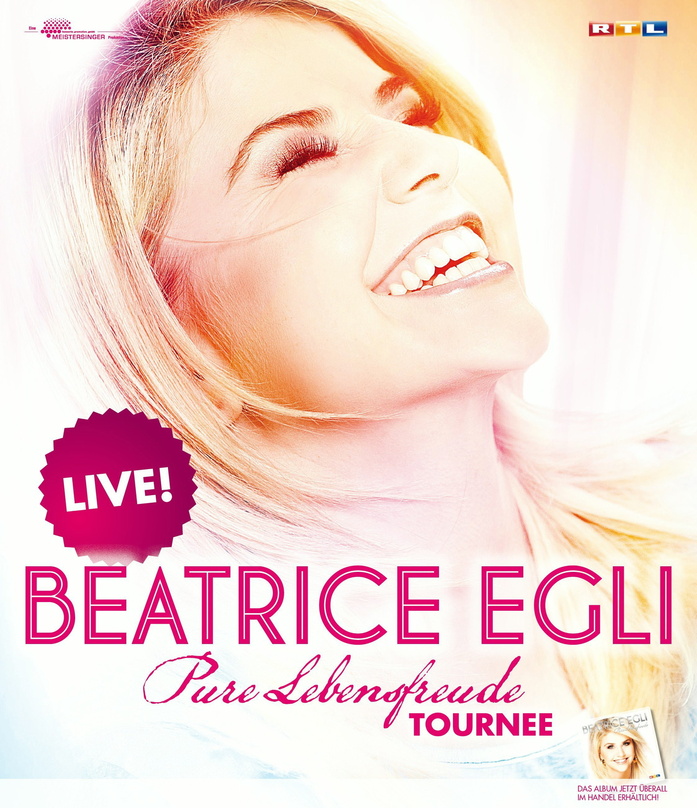 Blickfang: das Plakatmotiv zu Eglis Tour