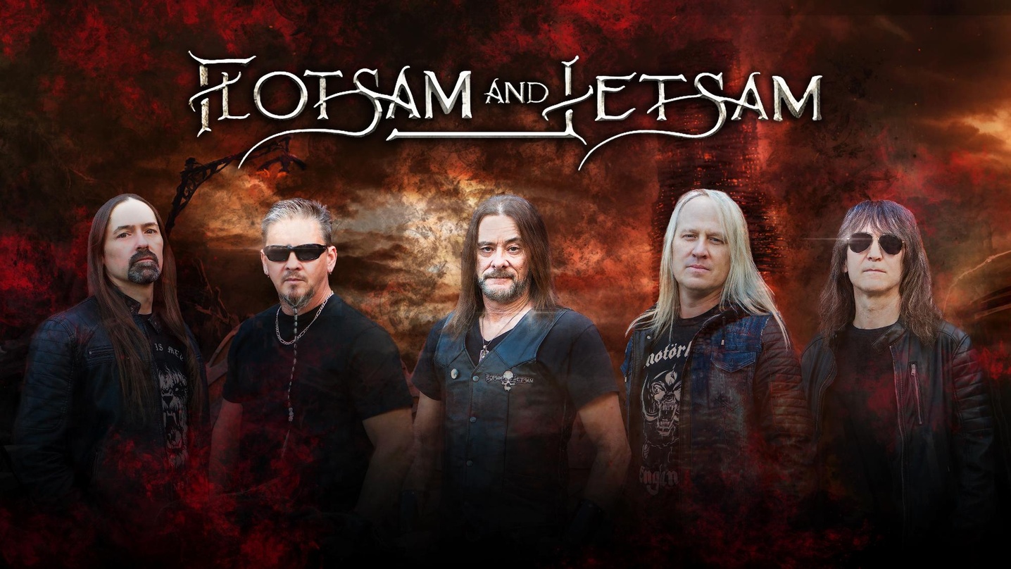 Vertrauen im Booking auf Decibel Touring: Flotsam & Jetsam