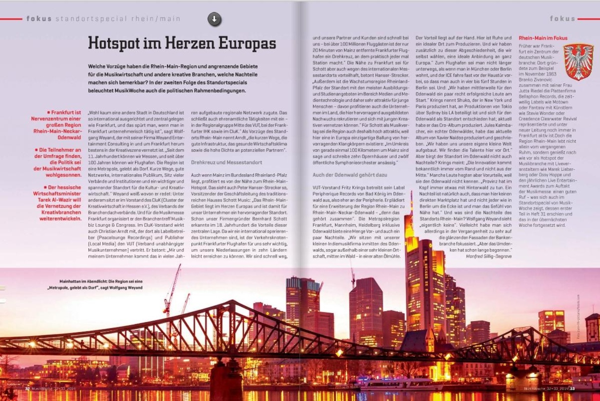 Standortspecial Rhein/Main: Mainhattan im Abendlicht