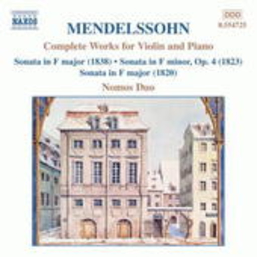 Nomus Duo – Complete Works For Violin And Piano