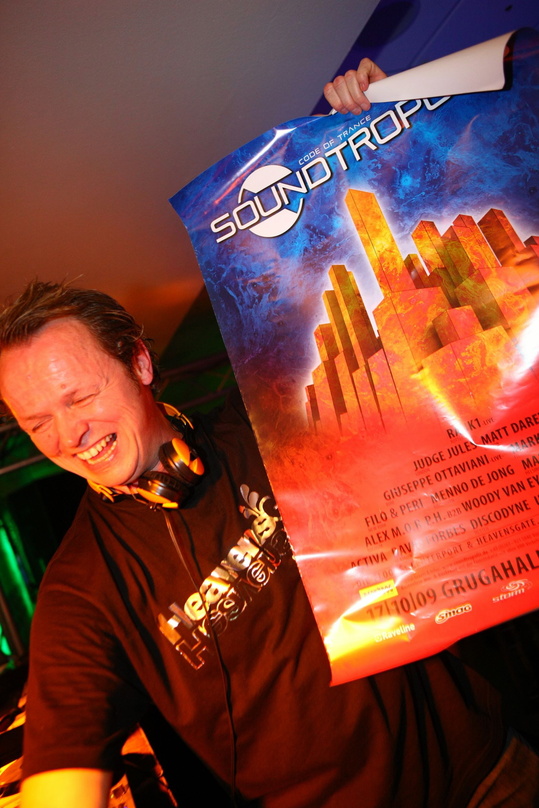 Begeisterte auf der Soundtroplis: Woody van Eyden