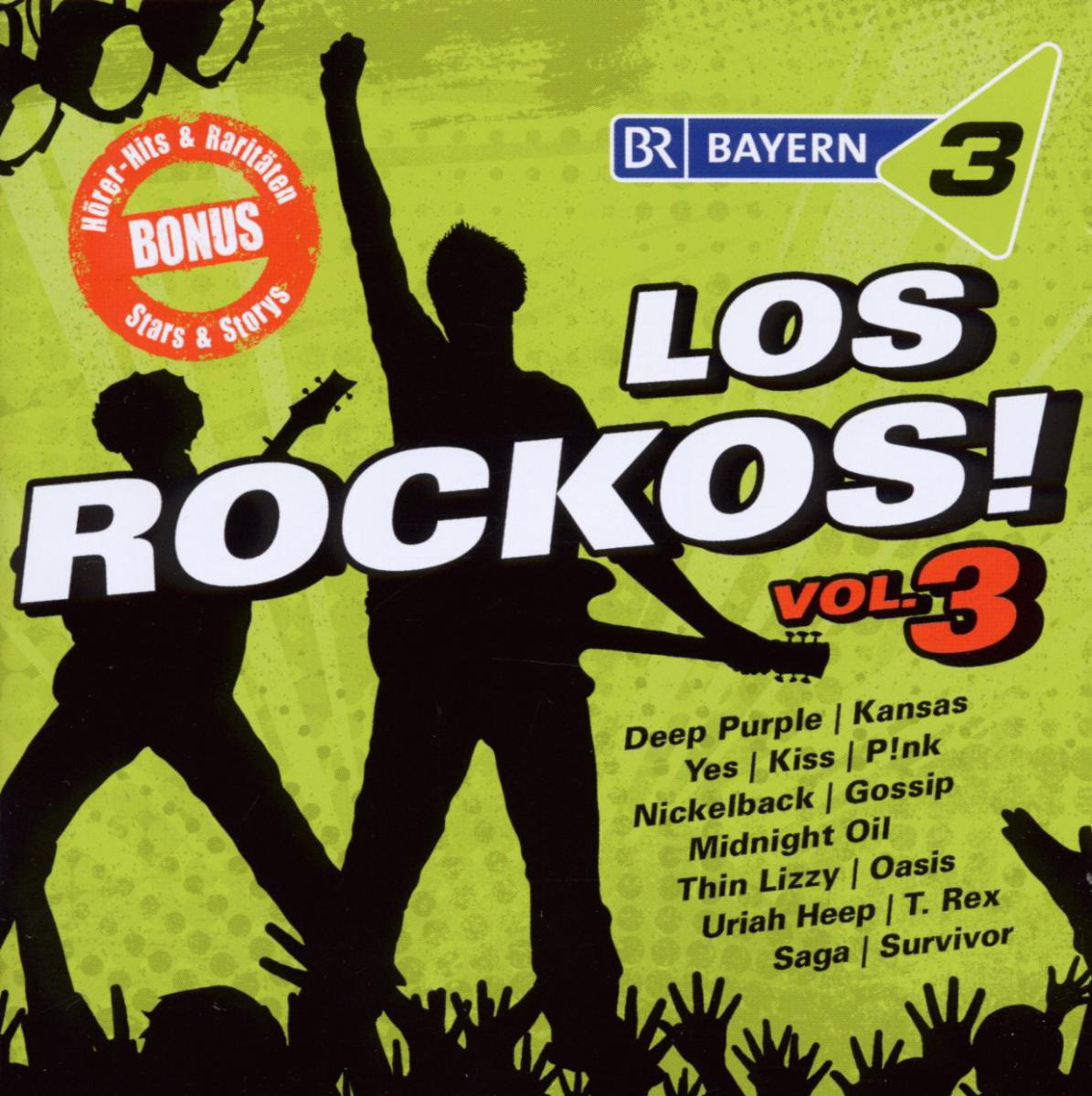 Diverse – Bayern 3 - Los Rockos! - Vol. 3