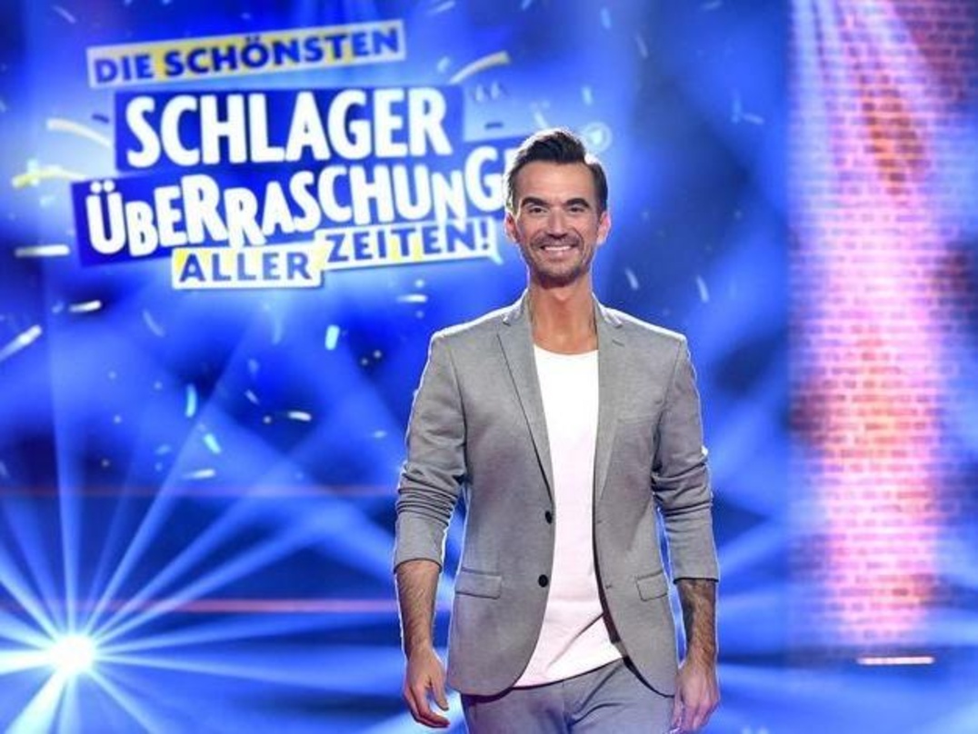 Zeigte viele alte Ausschnitte: Florian Silbereisen bei den "Schlagerüberraschungen"