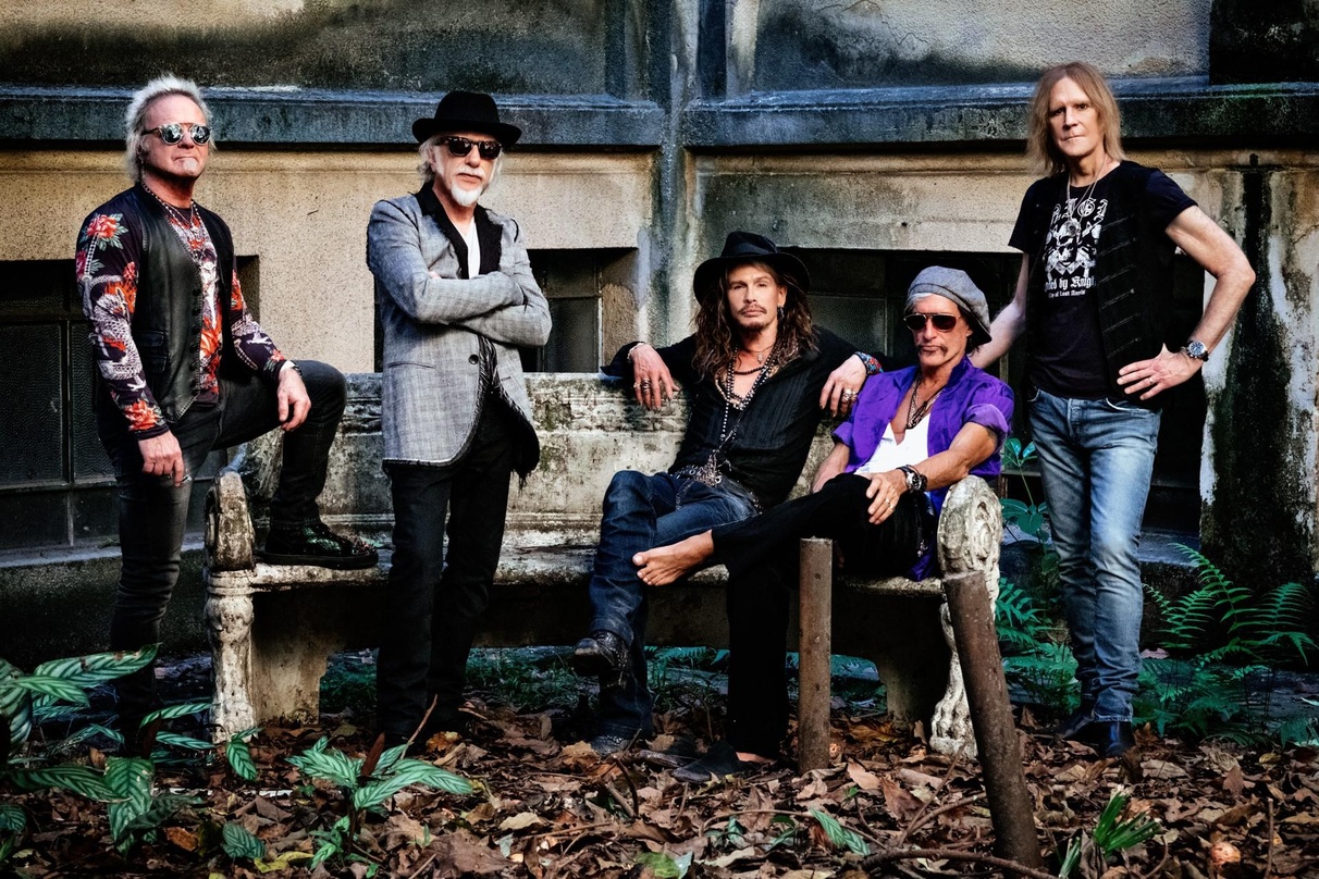Machten auf ihrer Abschiedstour in München Station: Aerosmith