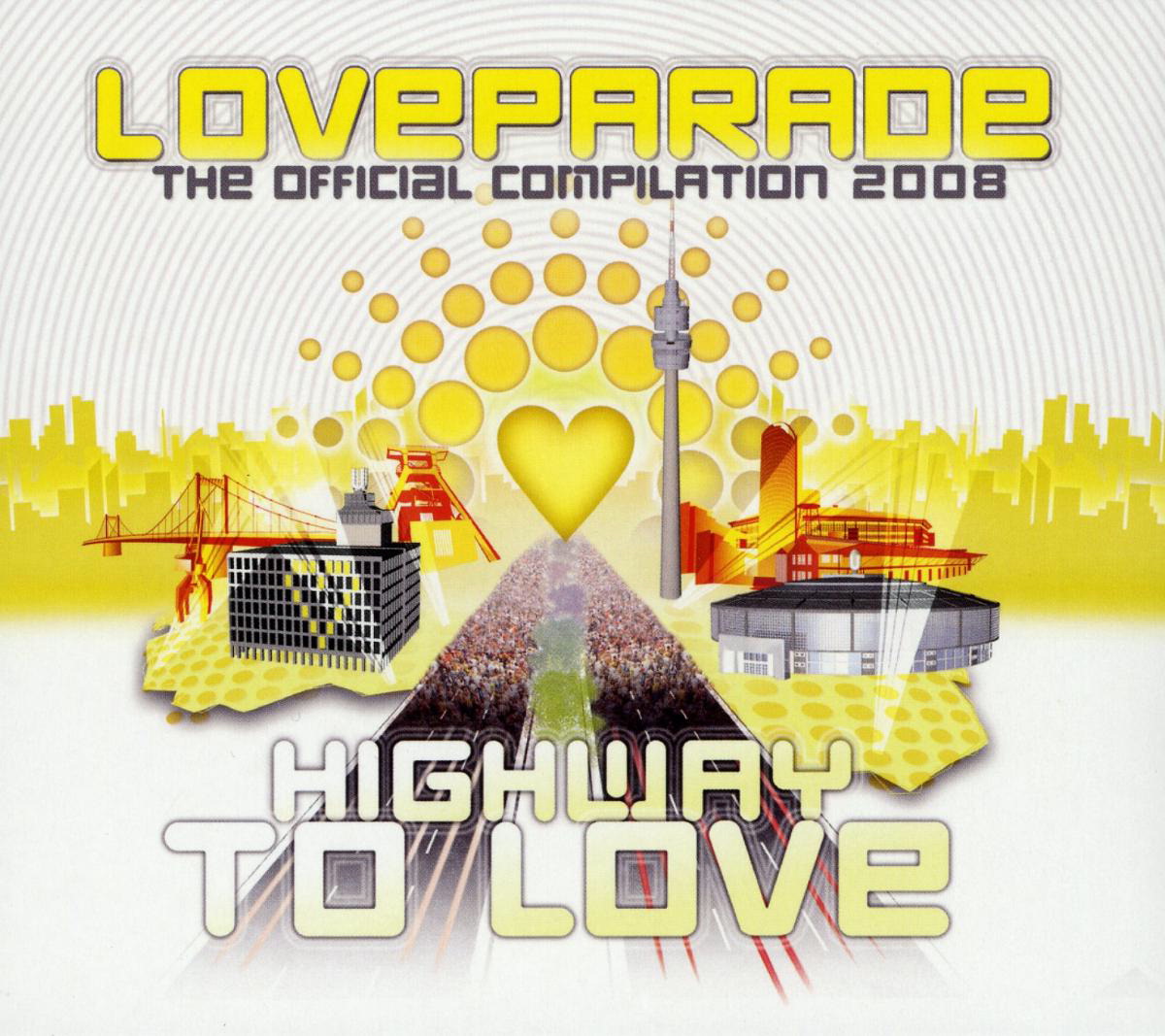 Diverse – Loveparade - Highway To Love - The Official Compilation 2008