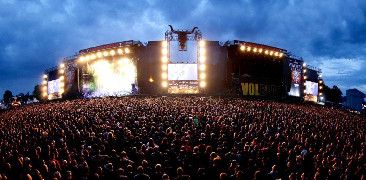Auch in diesem Jahr das weltgrößte Metal-Festival: das Wacken Open Air