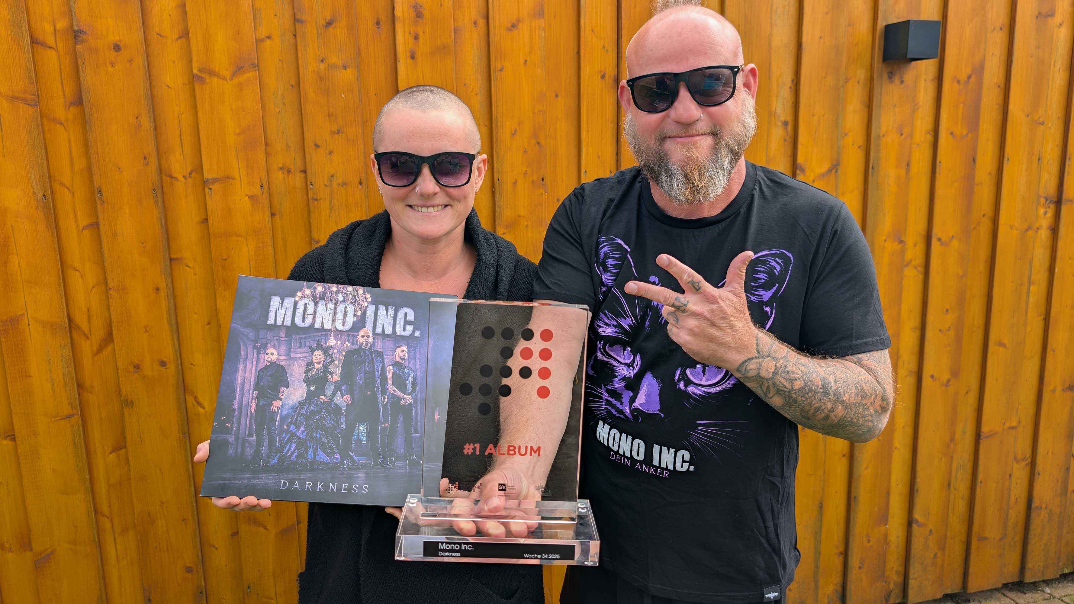Dürfen sich über einen Direkteinstieg auf Platz eins freuen: Mono Inc.