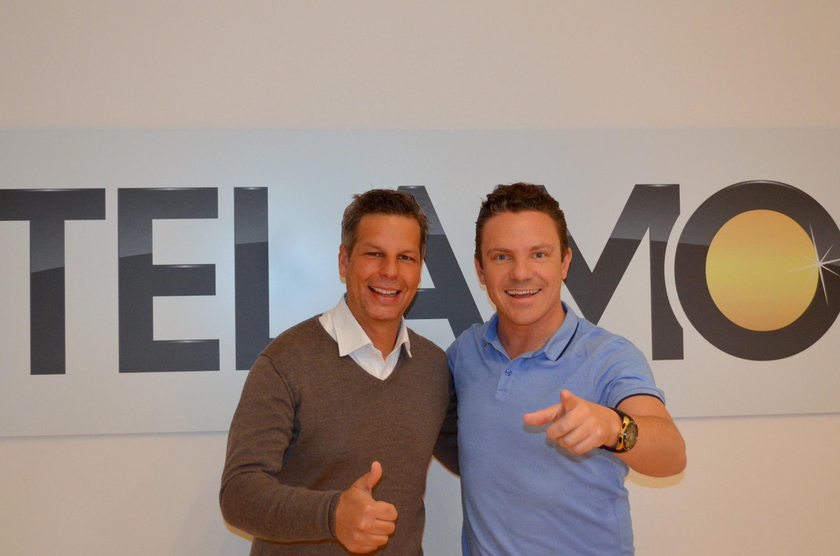 Haben sich auf eine Zusammenarbeit geenigit: Ken Otremba (links, Telamo) und Stefan Mross