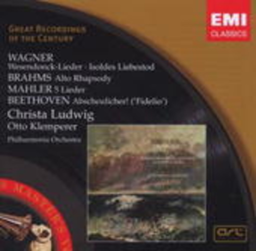 Christa Ludwig/Otto Klemperer – Wesendonck-Lieder/Alt-Rhapsodie etc.