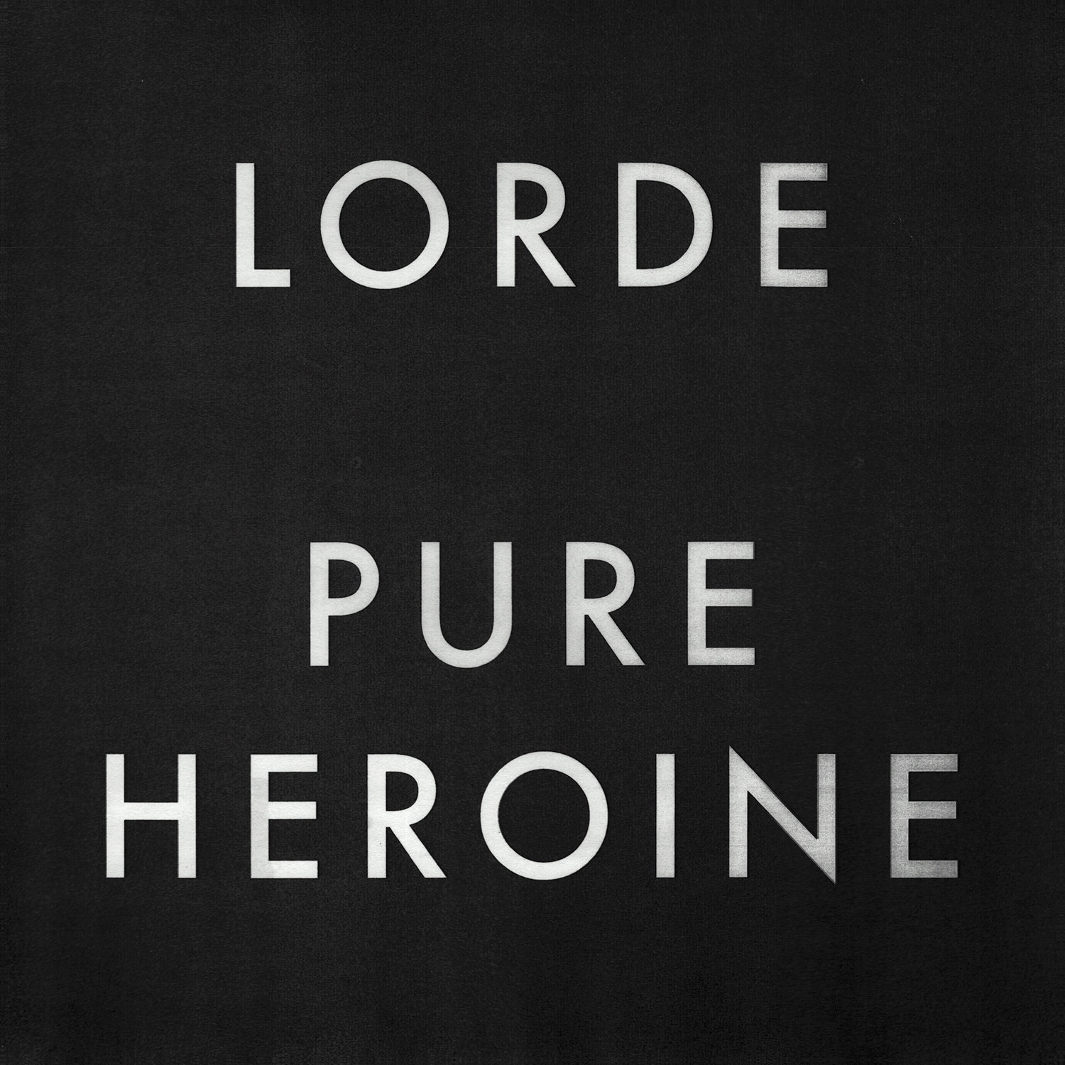 Lorde – Pure Heroine