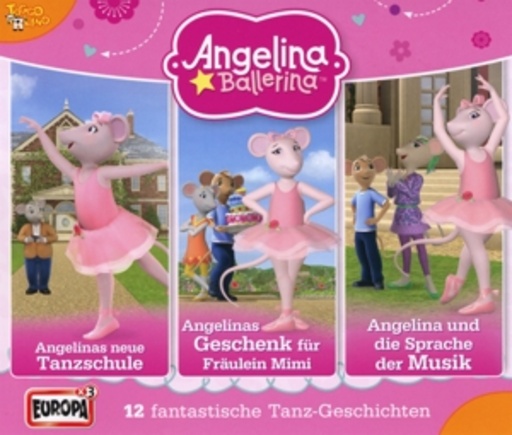 Diverse – Angelina Ballerina - Tanz-Box 1 - 12 fantastische Tanz-Geschichten