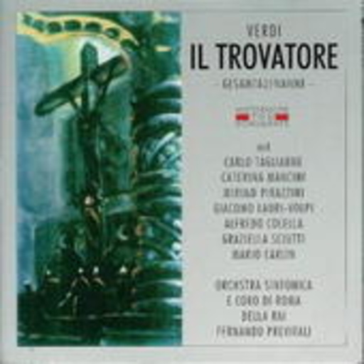 Fernando Previtali/Caterina Mancini – Il Trovatore (GA 1951 aus Rom)