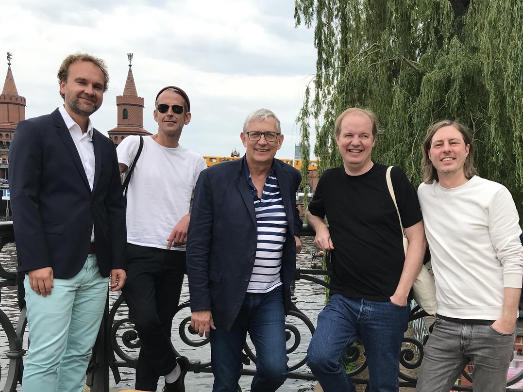 Vertriebspartner im digitalen Bereich (von links): Sebastian Pobot (Staatsakt), Markus Göres (Staatsakt), Kurt Thielen (Zebralution), Maurice Summen (Staatsakt) und Eric Schmitz (Zebralution)