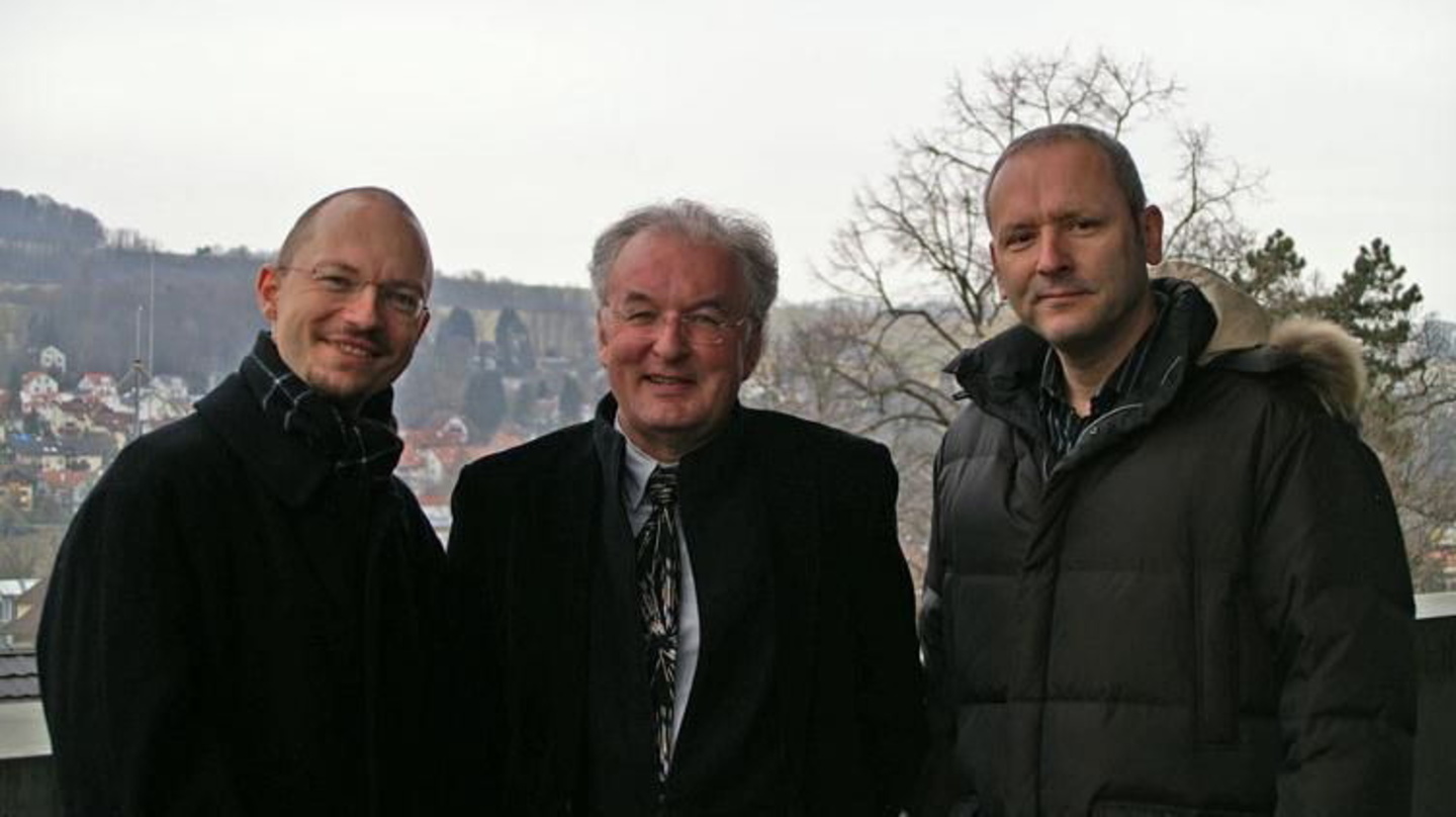 Wollen mit dem Voicelab Gesangstalente voranbringen (v.l.n.r.): Frank Schultz, Helmut Bürgel und Richard Geppert