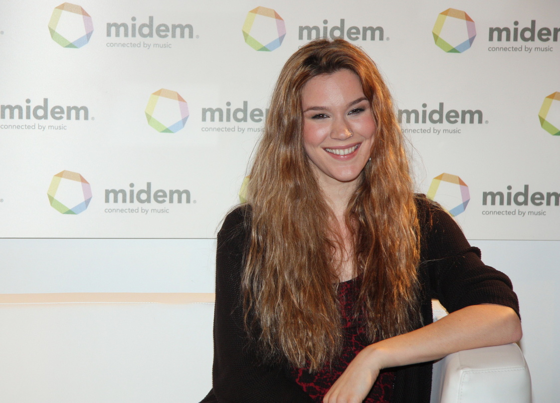 Kommt gut an: Joss Stone, deren über Membran vermarktete "LP1" bei den Impala Sales Awards Gold-Status erreichte, hier bei der Midem 2012