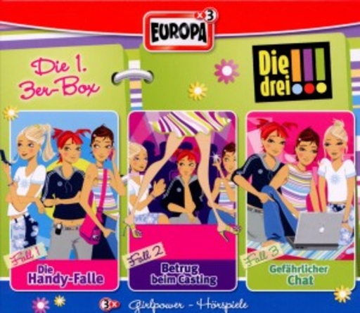 Die drei !!! – Die 1. 3er-Box (Folge 1-3)