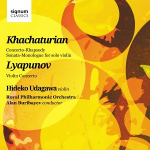 Udagawa/Buribayev/Royal Philharmonic Orchestra – Concerto-Rhapsody/Sonata-Monologue For Solo Violin/Violin Concerto