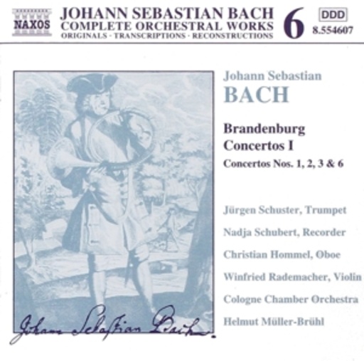 Helmut Müller-Brühl/Kölner Kammerorchester – Complete Orchestral Works Vol. 6: Brandenburg Concertos I