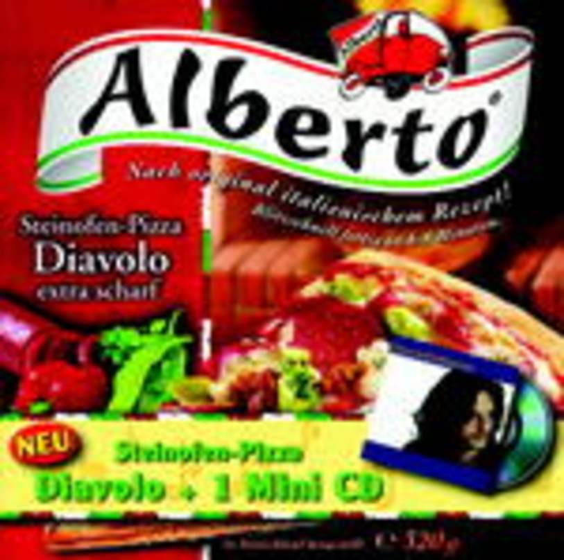 Für Gaumen und Ohren: Alberto-Pizza mit CD-Beigabe