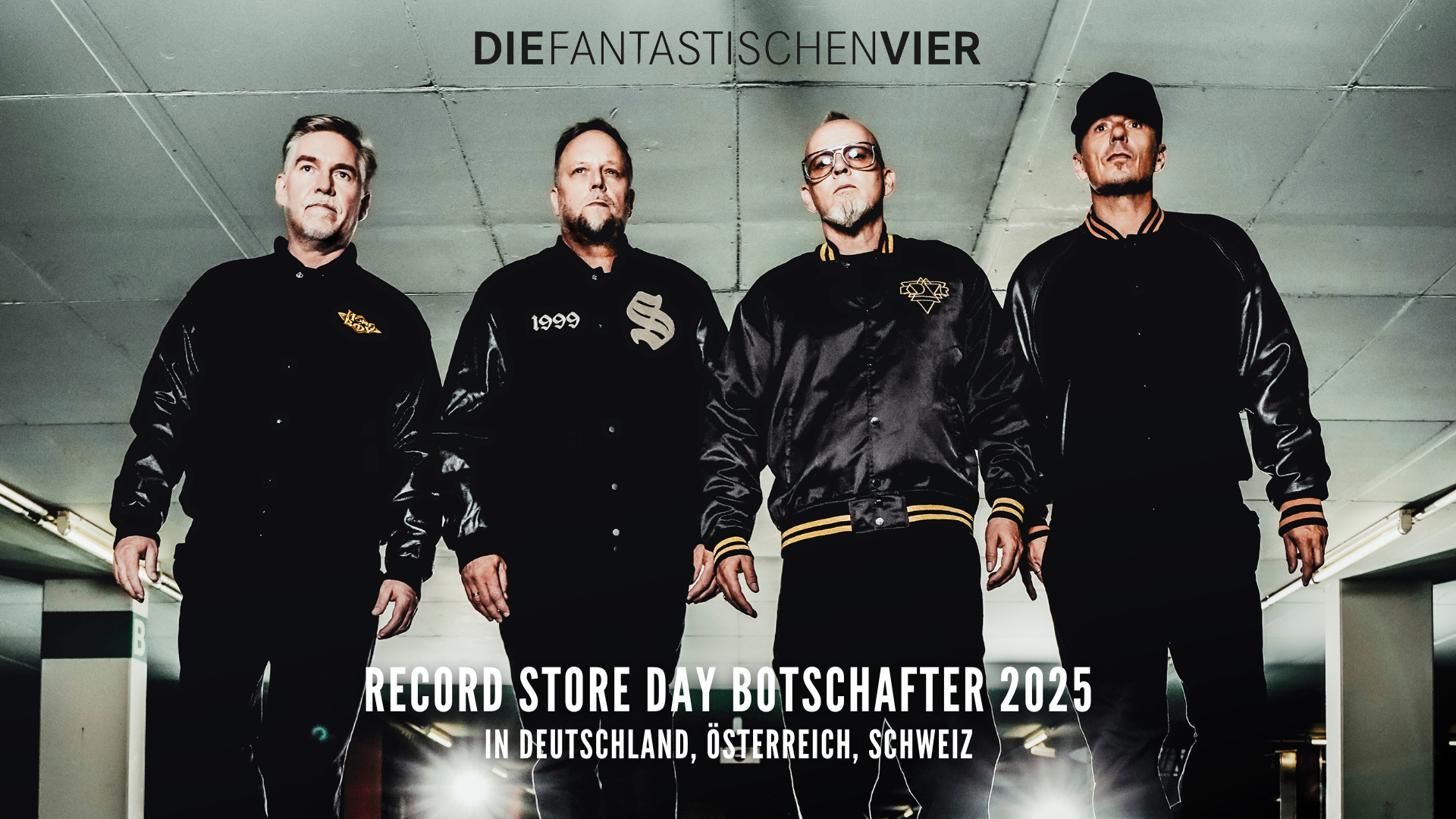 Halten die Fahne für Vinyl und unabhängige Plattenläden hoch: Die Fantastischen Vier mit (von links): And- Ypsilon, Smudo, Thomas D und Michi Beck.