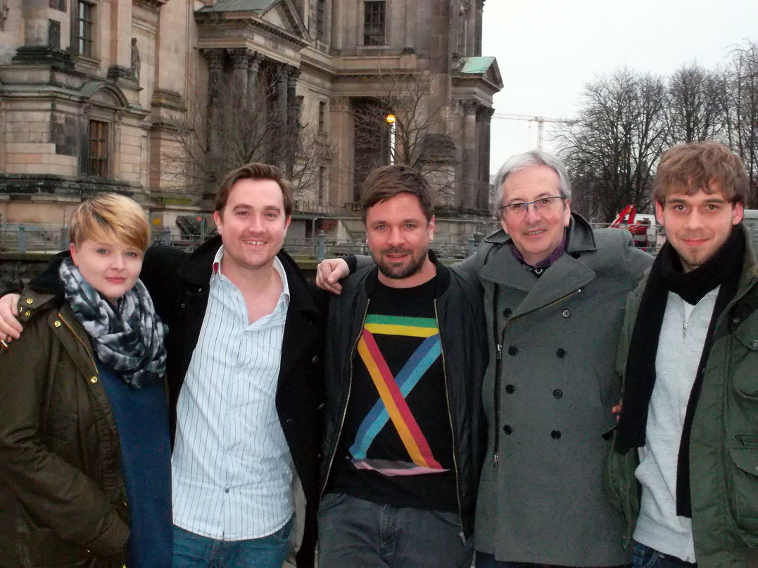 Neue Partner (v.l.n.r.): Sina Wahnschaffe (Repertoire Manager Germany BMG), Simon King (Covert Music, Management Nick Coler), Maik Pallasch (Vice President German Repertoire BMG), Nick Col...