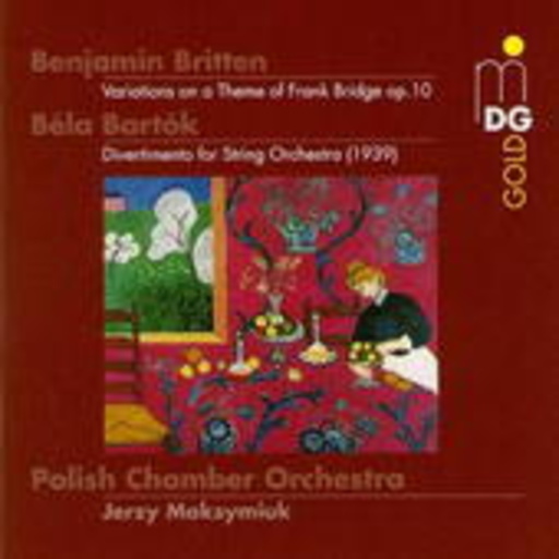 Jerzy Maksymiuk/Polnisches Kammerorchester – Variationen über ein Thema von Frank Bridge op. 10/Divertimento