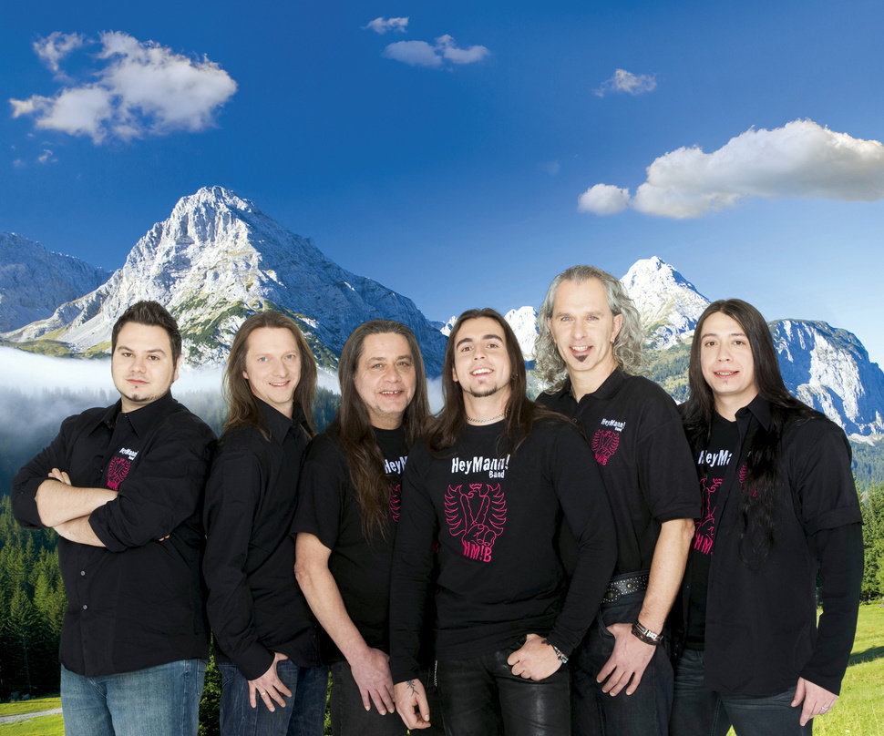 Neu bei Ariola: die Hey Mann! Band um Alfred Eberharter senior und junior