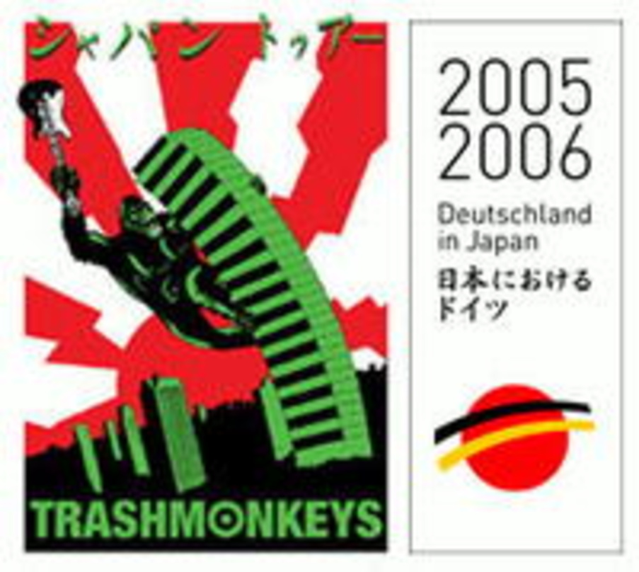 Exportförderung: Japan-Tourflyer der Trashmonkeys