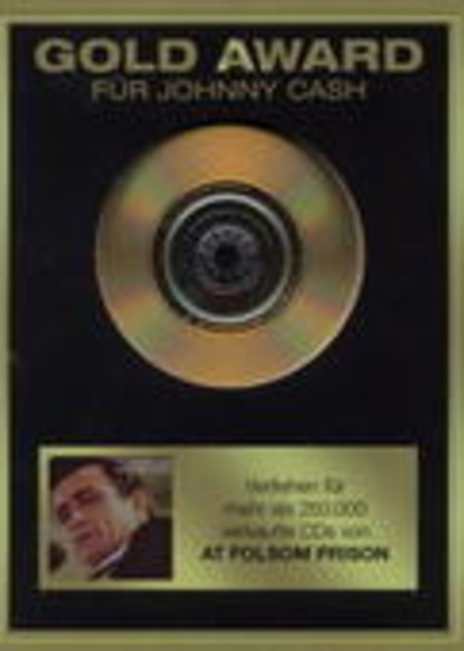 Johnny Cash – At Folsom Prison - Gold Award