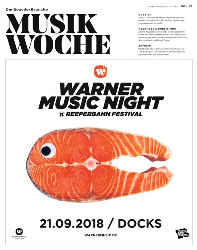 Die E-Paper-Ausgabe der MusikWoche Vol. 37/2018