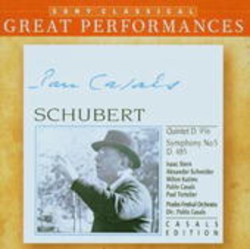 Pablo Casals – Quintet In C Major D 956 (Great Performances)
