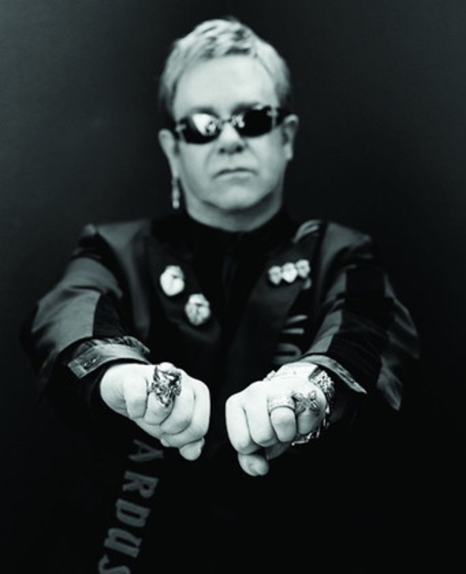Feiert Geburtstag auf Platz zwei: Elton John