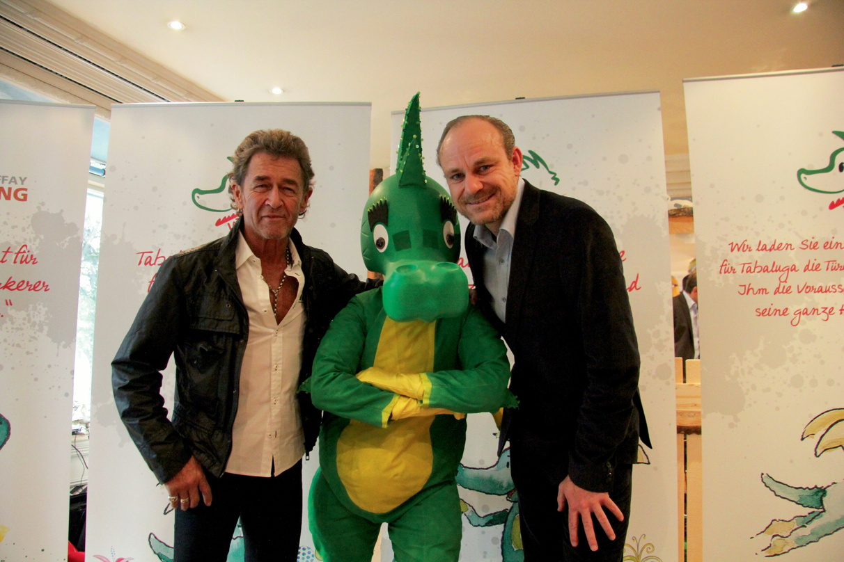 Gewannen für ihre Produktion einen Award beim FullDome Festival: Peter Maffay und Markus Schaefer mit Tabaluga