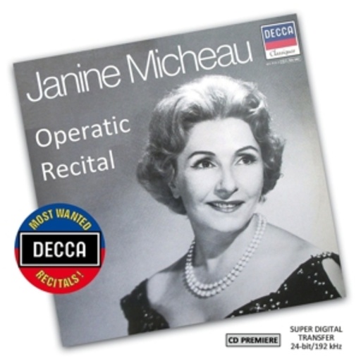 Janine Micheau – Operatic Recital