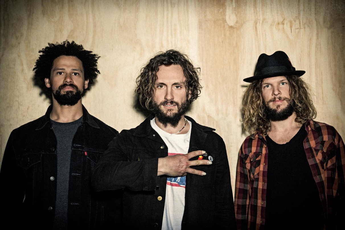 Tritt bei Soul im Hafen und Soul im Brunnen auf: das John Butler Trio