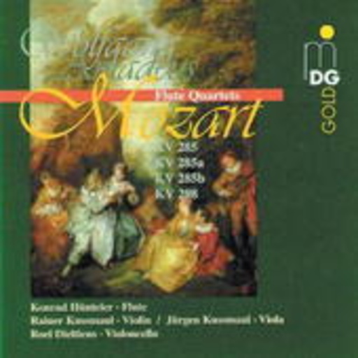 Konrad Hünteler/R. Kussmaul/J. Kussmaul/R. Dieltiens – Flute Quartets KV 285/285a/285b/298