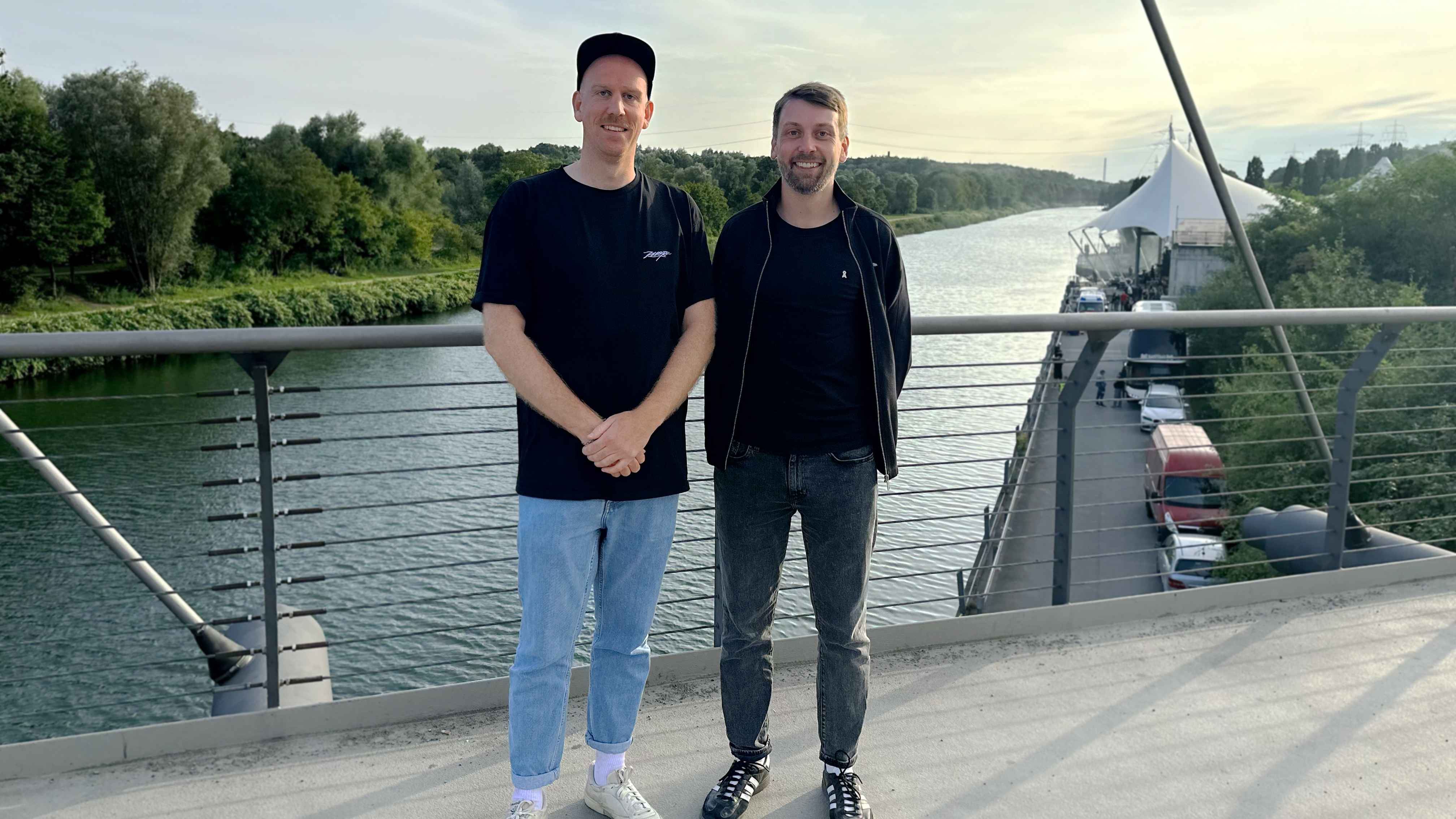 Bespielen den Raum NRW: Christoph Hengholt (links, Geschäftsführer Goldrush Productions) und Hendrik Myland (Geschäftsführer 190a).