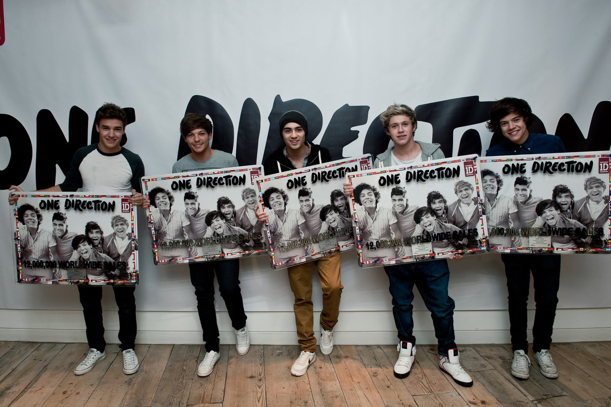 Internationale Millionenseller: One Direction