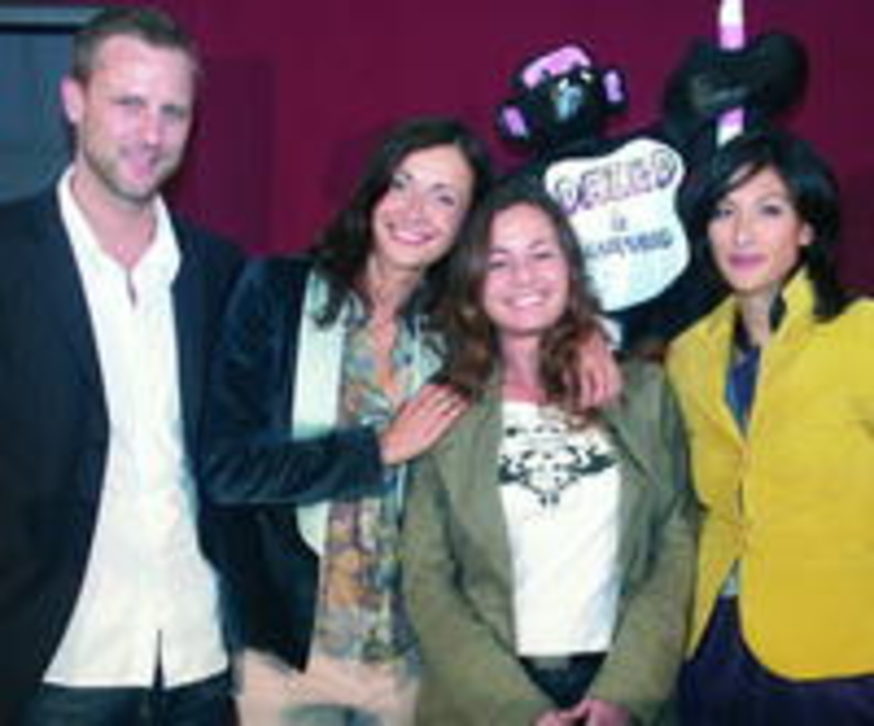 Die Premiumusic-Macher (v.l.n.r.): Anwalt Florian Bachelin, Anita Bachelin, Tania Cappelluti und Flea von Löhneysen-Hoefl