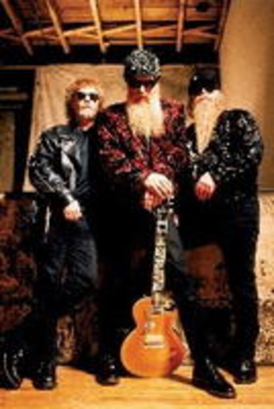 In Houston für den guten Zweck auf der Bühne: ZZ Top