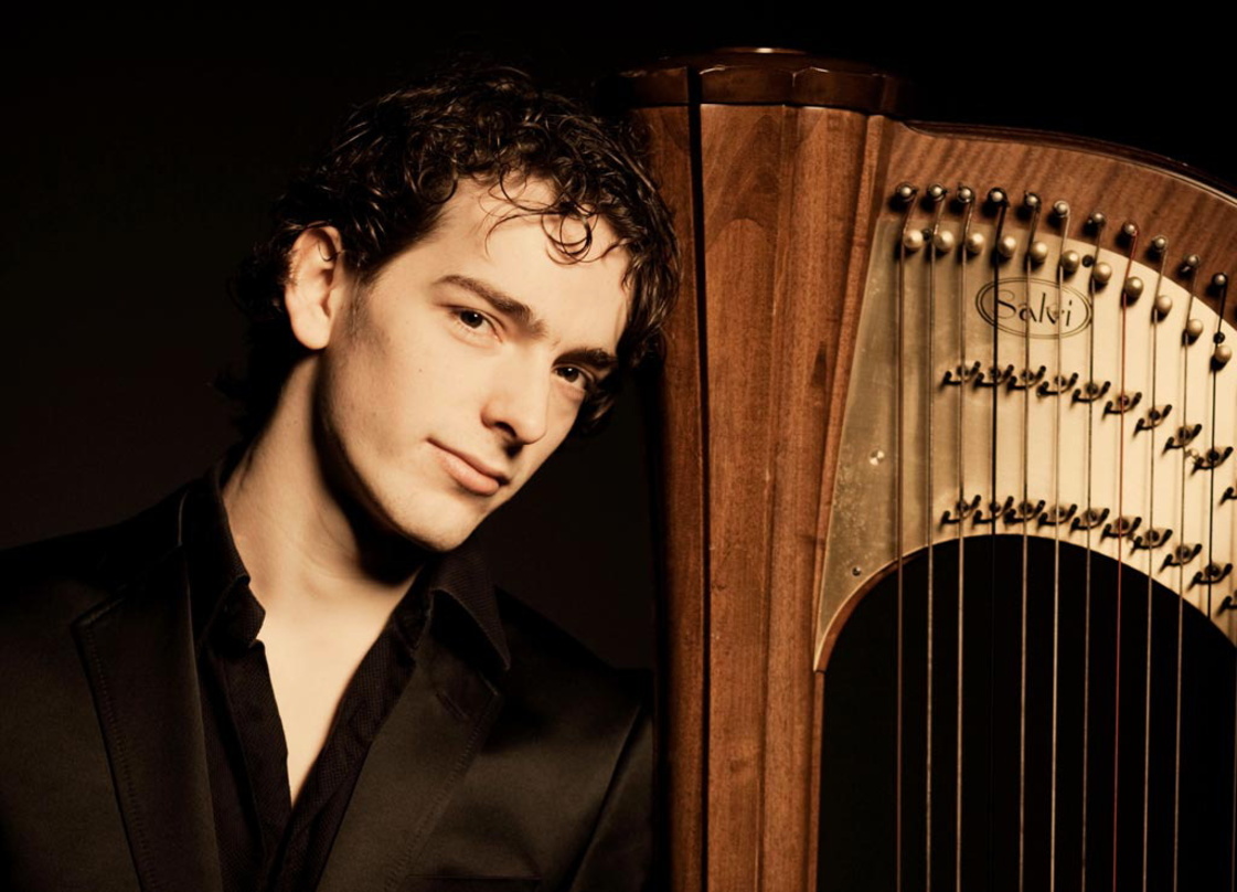 Will mit seiner Harfe bei der Aida Night Of The Proms das deutsche Publikum verzaubern: Remy van Kesteren