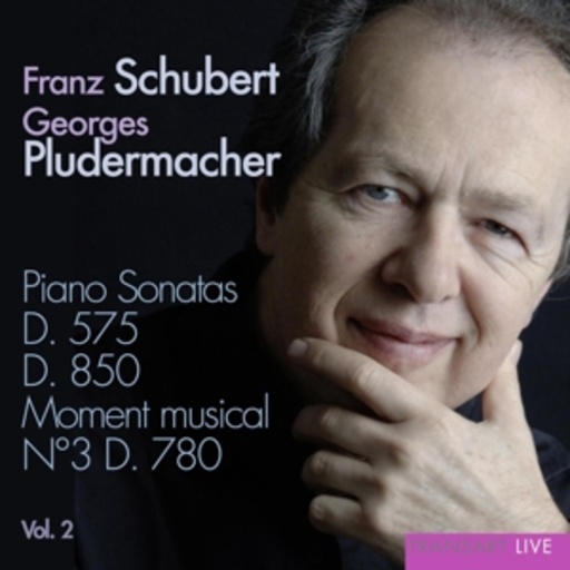 Georges Pludermacher – Klaviersonaten D 575 und D 850, Moment Musical Nr. 3, D 780